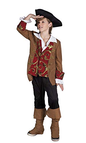 Boland 82243 Kinderkostüm Pirate Pedro, Mehrfarbig, 4-6 Jährige von Boland