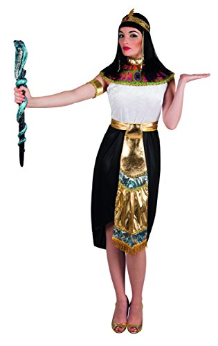 Boland 83803 - Kostüm Nefertari, Haarband, Kragen, Kleid, Gürtel und Armband, Ägyptische Königin, Kaiserin, Ägypten, Cleopatra, Karneval, Mottoparty von Boland