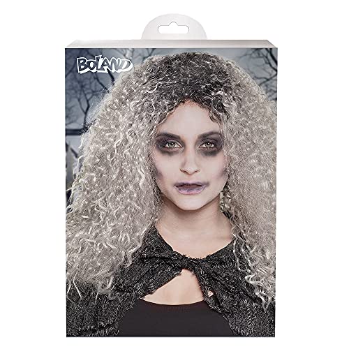 Boland 85990 Perücke Zombie Molly, grau von Boland