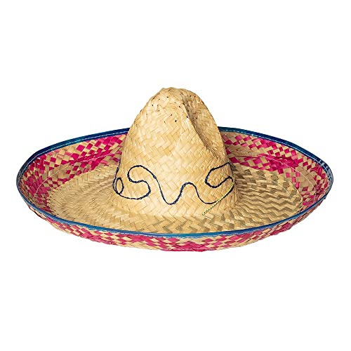 Boland 95424 - Hut Sombrero Salvatore, Durchmesser 52 cm, Mexikaner, Gaucho, Karneval, Themenparty, Mottoparty von Boland