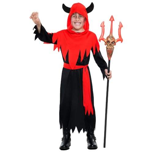 Boland - Kinderkostüm Devil Boy, Teufel-Kostüm für Kinder, Faschingskostüme, Kostümset Halloween Boland - Kinderkostüm Devil Boy, Teufel-Kostüm für Kinder, Faschingskostüme, Kostümset Halloween von Boland