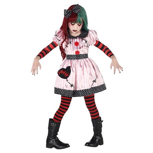 Boland - Kinderkostüm Horror Puppe, Faschingskostüm, Kostümset für Halloween, Karneval und Mottoparty von Boland