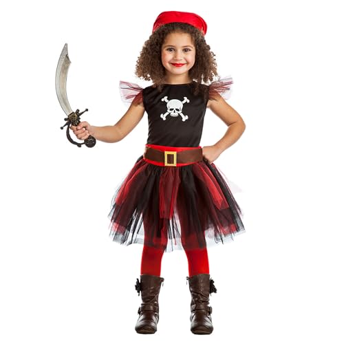 Boland - Kinderkostüm Pirat, 3-teilig, Faschingskostüm für Mottoparty, Halloween oder Karneval, Seefahrer Kostüm von Boland
