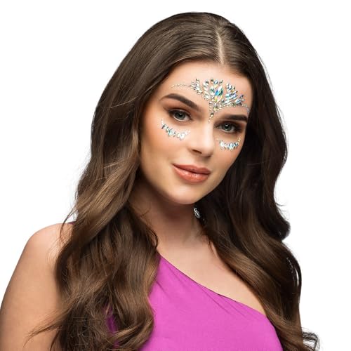 Boland - Körperschmuck 3er Set, selbstklebende Strasssteine für Gesicht und Körper, ideal für Karneval, Make-Up oder Festival Boland - Körperschmuck 3er Set, selbstklebende Strasssteine für Gesicht und Körper, ideal für Karneval, Make-Up oder Festival von Boland