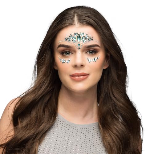 Boland - Körperschmuck 3er Set, selbstklebende Strasssteine für Gesicht und Körper, ideal für Karneval, Make-Up oder Festival Boland - Körperschmuck 3er Set, selbstklebende Strasssteine für Gesicht und Körper, ideal für Karneval, Make-Up oder Festival von Boland