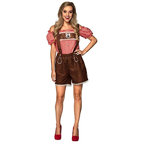 Boland - Kostüm Bettina, Lederhose und Bluse, Bayerin, Kostüm für Damen, Volksfest, Kostüm, Karneval, Mottoparty von Boland