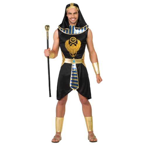 Boland - Kostüm Pharao Osiris für Erwachsene und Teenager, Verkleidung für Karneval, Mottoparty und Cosplay, Faschingskostüme Herren von Boland