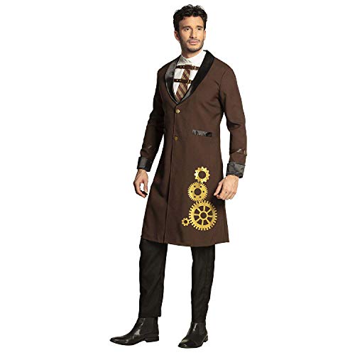 Boland - Kostüm Sir Steampunk, Mantel und Vorhemd, für Herren, Timepunk, Blazer, Dickey, Adeliger, Verkleidung, Karneval, Mottoparty von Boland