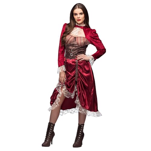 Boland - Kostüm Steampunk Almira für Erwachsene, Kleid für Karneval, Mottoparty und Cosplay, Faschingskostüme Damen von Boland