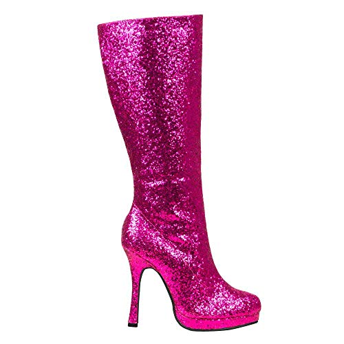 Boland Stiefel Temptation, fuchsia mit Glitzer von Boland