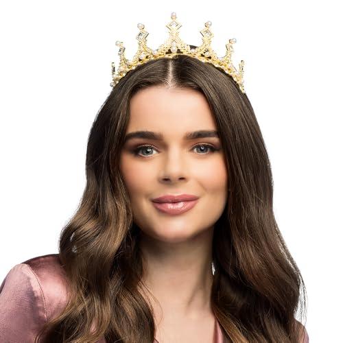 Boland - Tiara Königin, Haarband, Krone, Diadem, Prinzessin, Zubehör für Hochzeit, JGA und Karneval Boland - Tiara Königin, Haarband, Krone, Diadem, Prinzessin, Zubehör für Hochzeit, JGA und Karneval von Boland