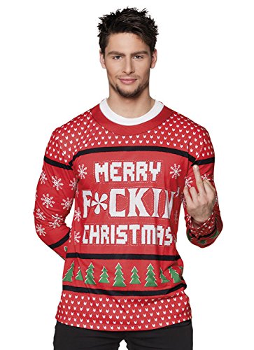 Fotorealistisches Shirt 'Merry f*ckin' Christmas' von Boland