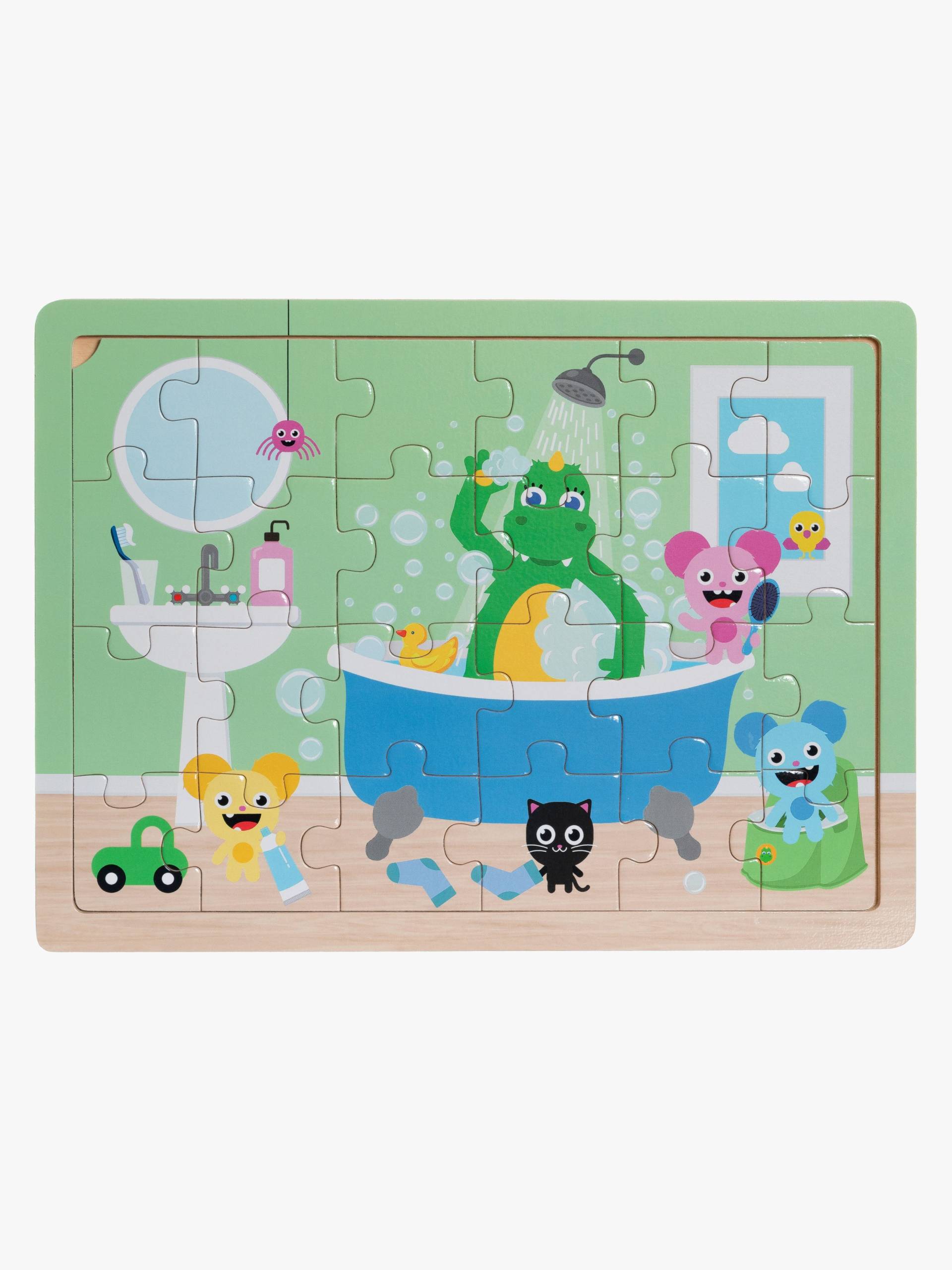 Bolibompa Rahmenpuzzle Drache Im Badezimmer 24 Teile Bolibompa Rahmenpuzzle Drache Im Badezimmer 24 Teile von Bolibompa