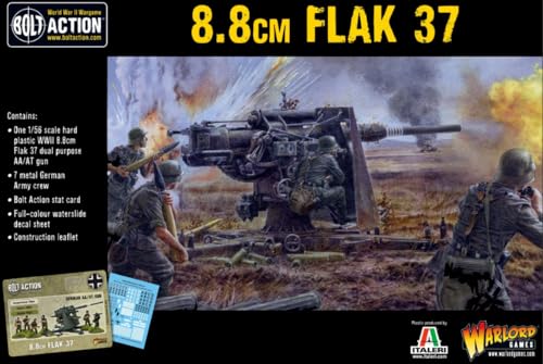 Bolt Action Warlord Games, Flak 37 8.8cm, Wargaming Miniatures von Warlord Games