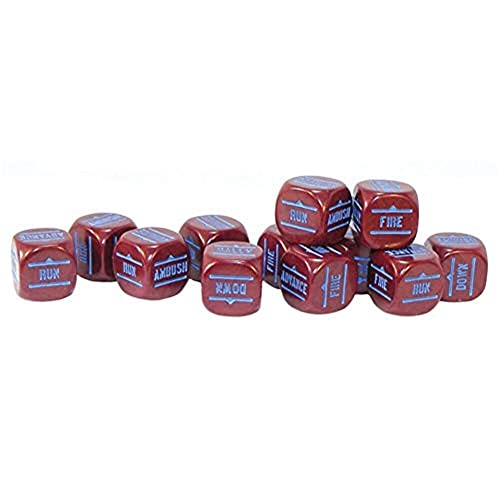 Bolt Action Order Dice - Maroon von Bolt Action