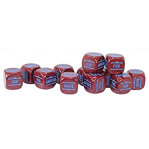 Bolt Action Order Dice - Maroon Bolt Action Order Dice - Maroon von Bolt Action