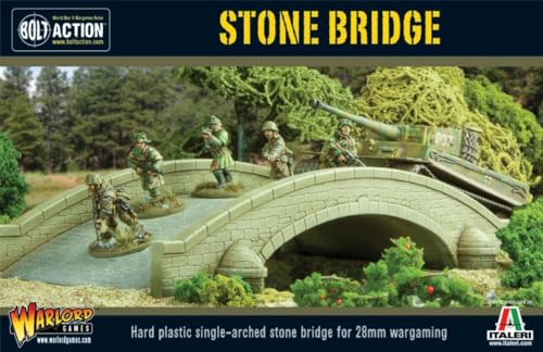 Warlord Games Bolt Action Steinbrücke, Hagel Caesar Addition für 28 mm Wargaming Miniaturen von Warlord Games