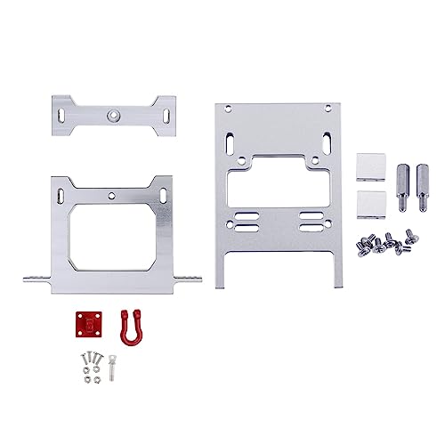 Bolvina 2X Metall Träger Heck Stoßstange Servo Feste Halterung Upgrade Teile für B14 B24 B16 B36 C14 C24 1/16 RC Auto von Bolvina