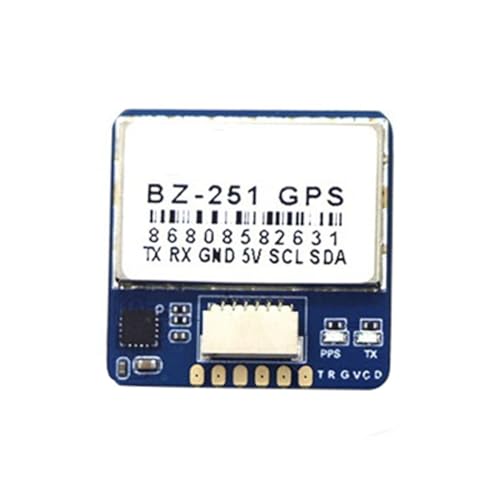 Bolvina BZGNSS BZ-251 GPS Dual Protocol für FPV-Flugsteuerung bei Außer Kontrolle Geratenen Rettungsdrohnenteilen für Den Einsatz bei Starrflügeln von Bolvina