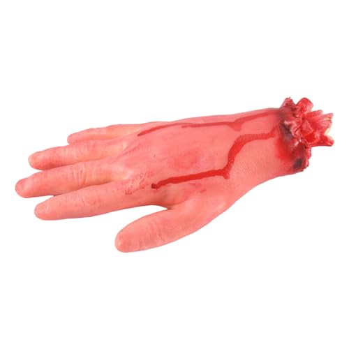 Bolvina Bloody Horror Scary Halloween Prop Fake Abgetrennte LebensgrößE Arm Hand House Scary Bloody von Bolvina