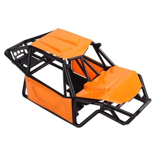 Bolvina Rock Tarantula Nylon -Karosserie Chassis Bausatz für 1/18 RC Crawler TRX4M Upgrade Orange von Bolvina