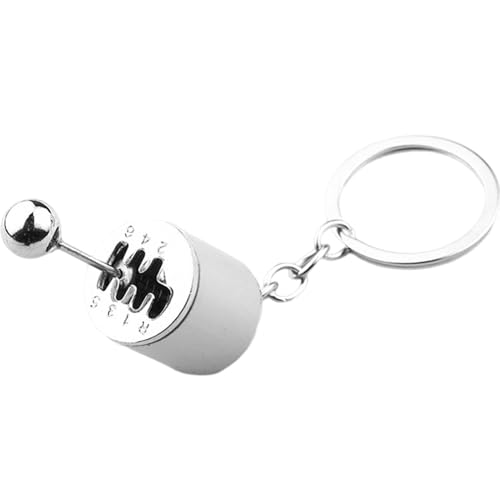 Bomefoi Auto Shifter Keyring, Manuelle Shifter -Schlüsselanhänger, Schaltgetriebe Schaltgetriebe Fidget Toy, 6 Geschwindigkeitshandbuch Getriebegetriebe Schaltschlüssel Ringschlüsselkette, von Bomefoi