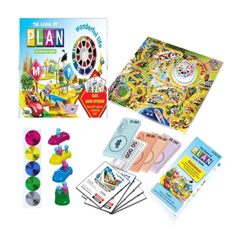 Bomefoi Life-Spielbrett-Klassiker | Reise des Lebens Brettspiel | Unterhaltsames Familienbrettspiel zur Entscheidungsfindung und pädagogische Elemente für Jugendliche und Erwachsene Bomefoi Life-Spielbrett-Klassiker | Reise des Lebens Brettspiel | Unterhaltsames Familienbrettspiel zur Entscheidungsfindung und pädagogische Elemente für Jugendliche und Erwachsene von Bomefoi