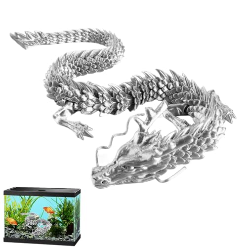 BommFu 3D Gedrucktes Drachenei Geheimnisvolle Drachen | 3D Gedrucktes Drachenei | 3D Gedruckter Überraschungsdrache Im Ei | Beweglicher Drache - Erwachsene Kinder Geschenke Spielzeug von BommFu