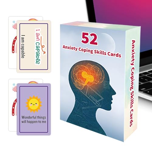 BommFu Emotionsregulation Karten,Umfangreiches Set Portable Doppelseitige Gefühle Karten - Entwicklungsspielzeug Für Klassenzimmer Zuhause Büros Soziale Situationen - Stressabbau Gehirnfunktion BommFu Emotionsregulation Karten,Umfangreiches Set Portable Doppelseitige Gefühle Karten - Entwicklungsspielzeug Für Klassenzimmer Zuhause Büros Soziale Situationen - Stressabbau Gehirnfunktion von BommFu