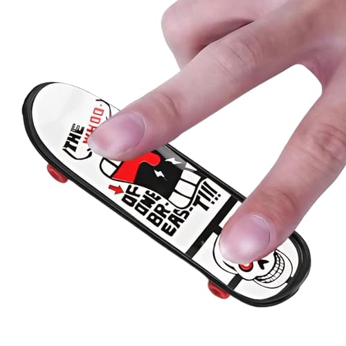 BommFu Finger-Skateboard-Spielzeug, Schicke Finger-Skateboards für Kinder, Fingerboard Skateboard Starter Kit Fingersport Party Favors Neuheit Spielzeug Geschenk für Kinder von BommFu