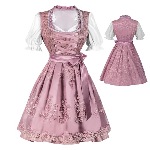BommFu Oktoberfest Outfits Für Damen,Oktoberfest Kostüm Bayrisches Dirndl Karnevalskostüm | Cosplay Rock mit Bluse & Schürze Für Rollenspiel Theaterreisen Partys Events BommFu Oktoberfest Outfits Für Damen,Oktoberfest Kostüm Bayrisches Dirndl Karnevalskostüm | Cosplay Rock mit Bluse & Schürze Für Rollenspiel Theaterreisen Partys Events von BommFu