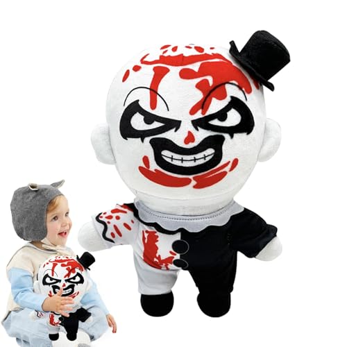 Plush Doll | 12 cm Große Horror-Plüschfigur | Art Plush Toy | Art Stuffed Plushie Pillow Doll - Weiche Blutige Anime-Figur Für Sammler Und Ausstellung von BommFu