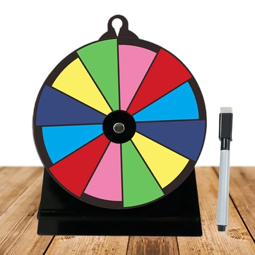 BommFu Preisrad Drehscheibe - Spiel Drehscheibe Mit Ständer In Bunten Farben,Mehrfach Einsetzbar Auf Festen Märkten Karnevals Veranstaltungen BommFu Preisrad Drehscheibe - Spiel Drehscheibe Mit Ständer In Bunten Farben,Mehrfach Einsetzbar Auf Festen Märkten Karnevals Veranstaltungen von BommFu