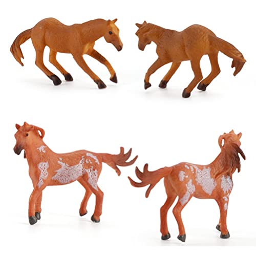 12PCS Mini Action-Figuren Spielzeug Modell Simulation PVC Miniatur Tiere Spielzeug Spielset Pädagogisches Spielzeug für Kinder von Bonbela