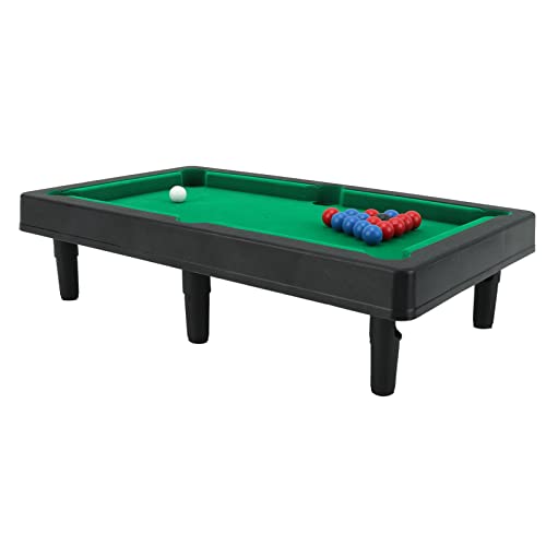 Bonbela Mini-Billardtisch, Interaktive Simulation, Miniatur-Billard-Pool-Spielset für Desktop-Dekoration, Ornament von Bonbela