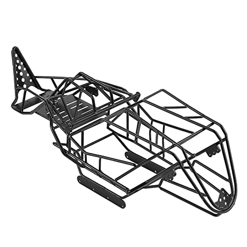 Bonbela Schwarzer Metall-Überrollkäfig-Chassisrahmen Wraith 90018 RC-Car Im Maßstab 1:10 RC-Chassisrahmen von Bonbela