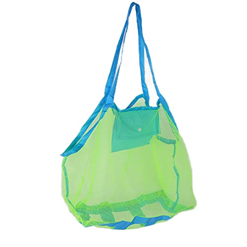 Bonbela Strandtasche, Große Kapazität, Aufbewahrung von Kinderspielzeug, Netztasche, Abschlusstasche Reisen Am Meer, Picknick, Reisenetztasche von Bonbela