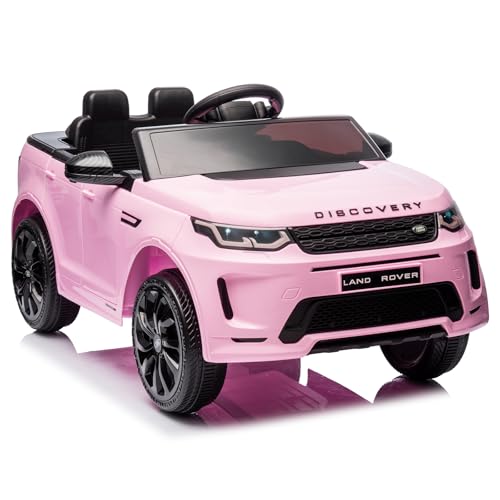 Bonnlo ferngesteuertes Auto Land Rover Evoque Design, Elektrofahrzeuge ab 1 Jahre, Kinder Elektroauto mit Fernbedienung, 2×12V 35W Motoren, Auto Spielzeug, 1 Sitzer, Rosa Bonnlo ferngesteuertes Auto Land Rover Evoque Design, Elektrofahrzeuge ab 1 Jahre, Kinder Elektroauto mit Fernbedienung, 2×12V 35W Motoren, Auto Spielzeug, 1 Sitzer, Rosa von Bonnlo