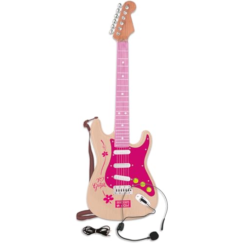 Bontempi 24 1371 1310-Elektronische Gitarre Rock, Rosa von Bontempi