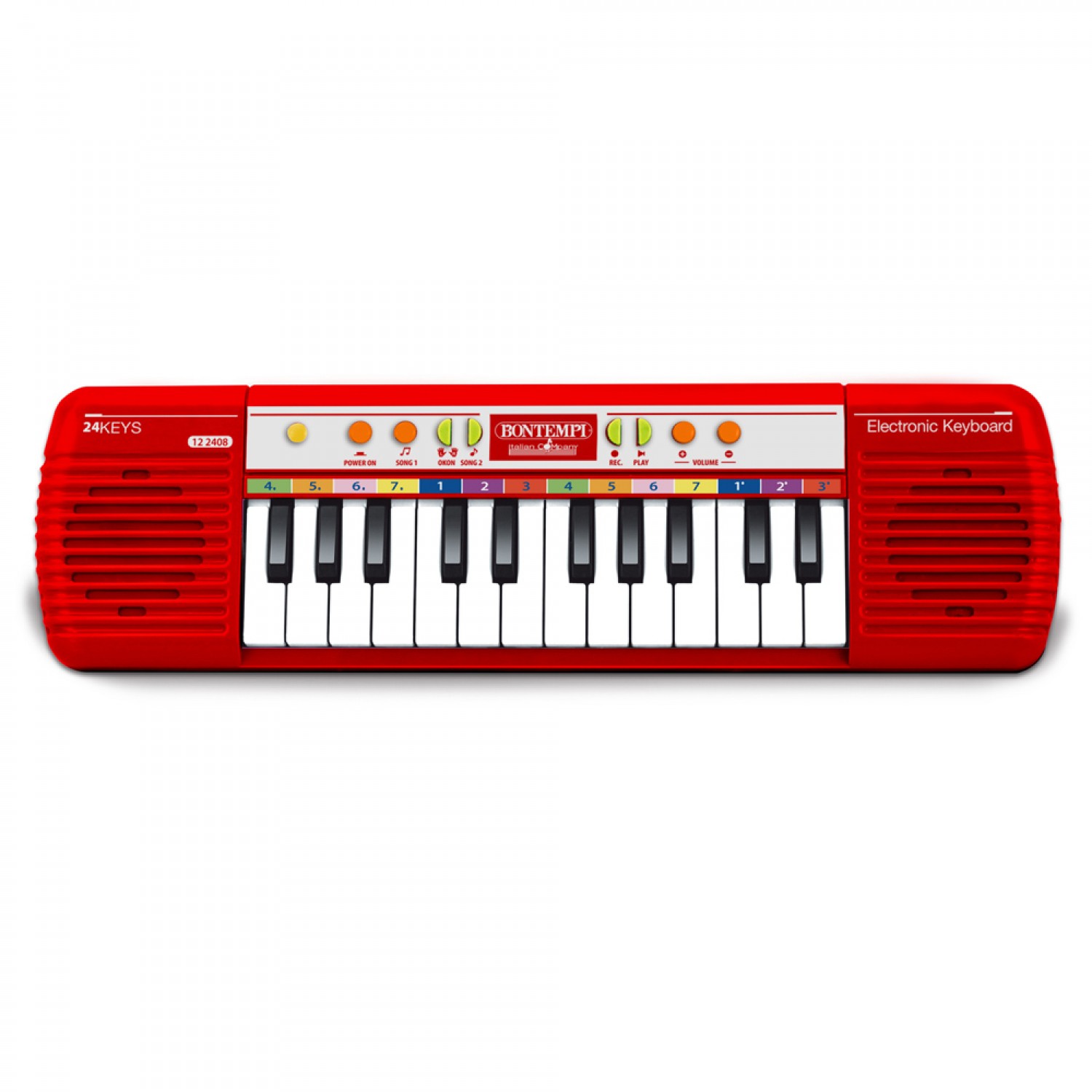 Bontempi 24 Tasten klaviere Rot von Bontempi