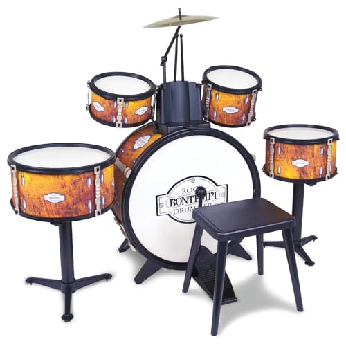 Bontempi | BeatMaster Pro: Akku für Kleinkinder mit realistischem Sound und Spaß, Orange, 850x650x680 mm Bontempi | BeatMaster Pro: Akku für Kleinkinder mit realistischem Sound und Spaß, Orange, 850x650x680 mm von Bontempi
