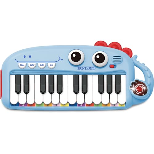 Bontempi | PlayKeys: 24-Tasten-Spielzeug für kleine Musiker, Blau, 300x140x40 mm von Bontempi