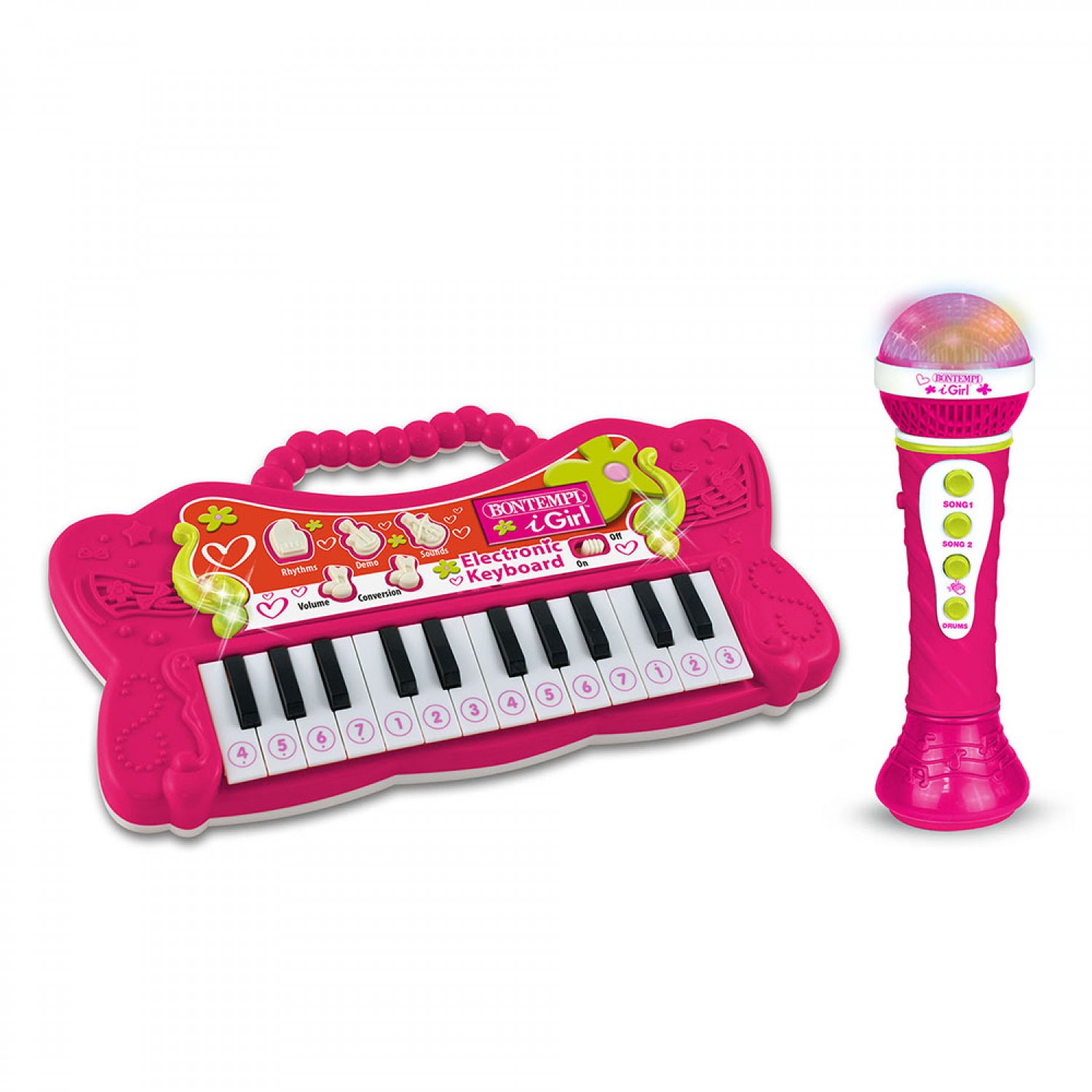 Mini Tastiera Bontempi iGirl 24 Tasti con Microfono von Bontempi