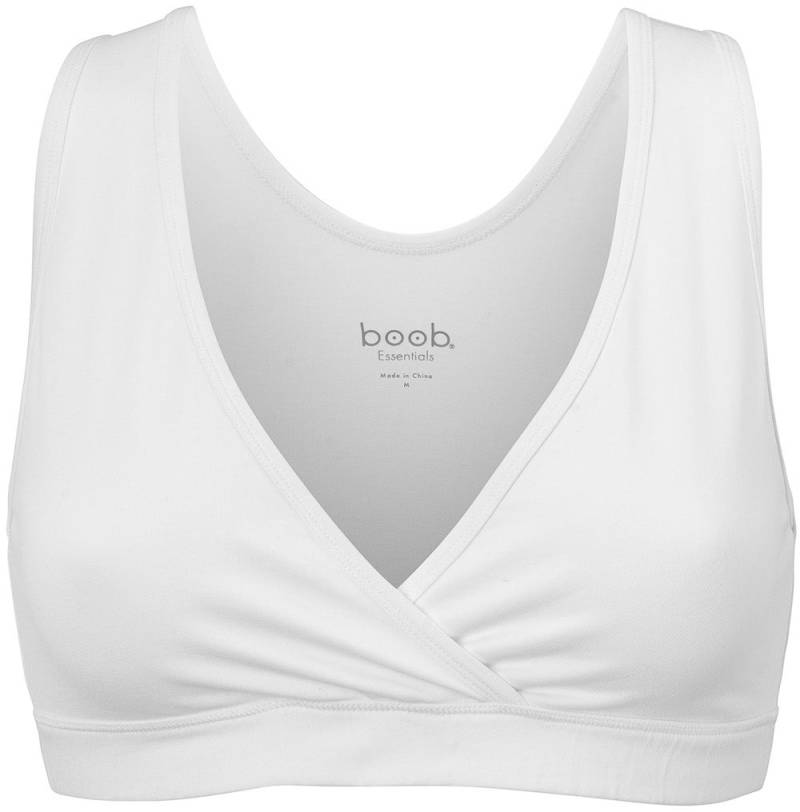 Boob Essentials Still-BH, Weiß, XS, Stillmode von Boob