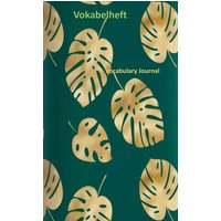 Vokabelheft 2 Spalten Vocabulary Journal A6 von Bookmundo