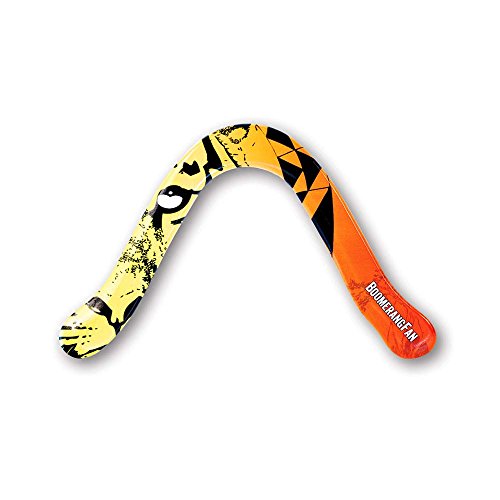 BoomerangFan boomerangfantiger-l 22 cm Tiger Linkshänder Boomerang von BoomerangFan