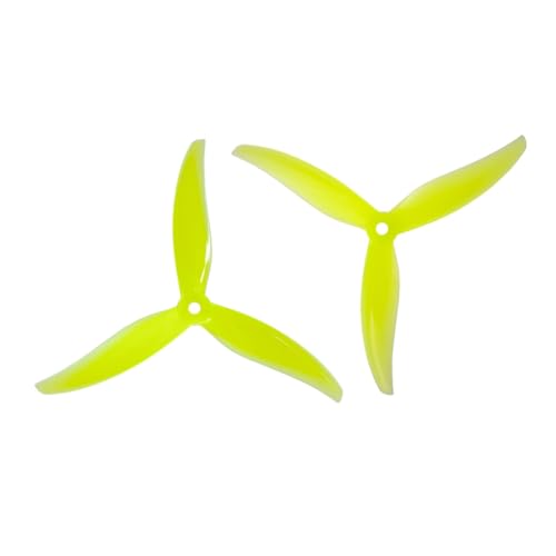 Booso 10 Paar Drohnen-Propeller 5127.5 5,1 3 Blätter PC-Propeller für RC FPV Freestyle-Drohnen-Zubehörteil D von Booso