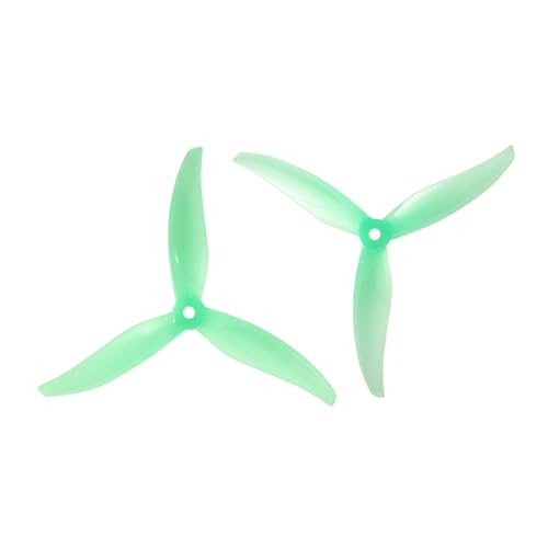 Booso 10 Paar Drohnenpropeller 5127,5 5,1 3 Blätter PC Propeller für RC FPV Freestyle Drohnen Zubehörteil F von Booso