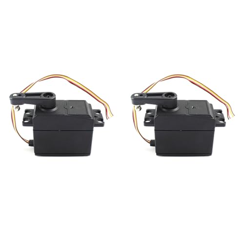 Booso 2X 5 Draht Lenken Servo mit Servo Arm 104001-1923 für 104001 1/10 RC Auto Teile Zubehör von Booso