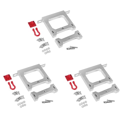 Booso 3X Upgrade Metall TräGer + Heckstoß Stangen Teil für B14 B24 B36 C14 C24 1/16 RC Truck von Booso